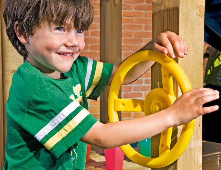 Jungle Casa | Wooden climbing frame with slide & clatter bridge