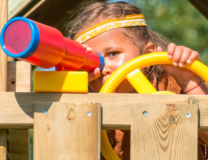 Jungle Cirque | Wooden climbing frame with swings & climbing net